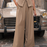 Pantalon Noa - Camel