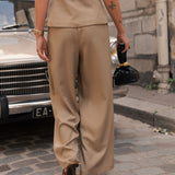 Pantalon Noa - Camel