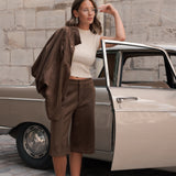 Short Bermuda Elya - Chocolat
