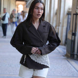 Foulard dentelle
